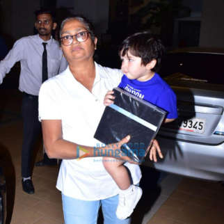 Taimur Ali Khan, Kiaan Raj Kapoor and others snapped at Sea Princess Hotel in Juhu