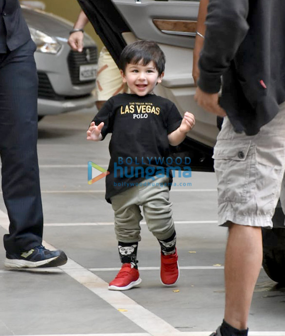 taimur ali khan spotted at his play school in bandra 1