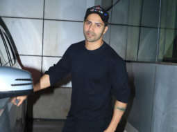 Varun Dhawan and Remo DSouza spotted at a dance class in Andheri