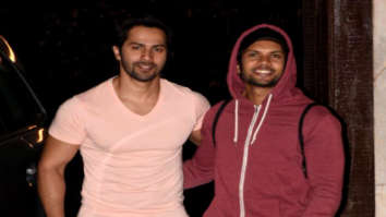 Varun Dhawan spotted at the gym