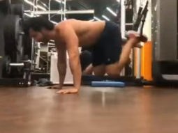 WATCH: Varun Dhawan trains hard and gives major fitness goals with his workout session for Kalank