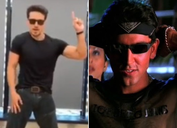 WOAH! Tiger Shroff's recreation of 'Ek Pal Ka Jeena' on his idol Hrithik Roshan's birthday will make you GROOVE