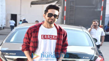 Yami Gautam, Vicky Kaushal and Ayushmann Khurrana spotted at Mehboob Studio in Bandra