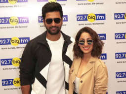 Yami Gautam & Vicky Kaushal promoting Movie URI at Big FM Office