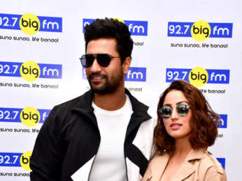 Yami Gautam and Vicky Kaushal promote 'Uri' at the 92.7 Big FM office