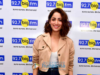 Yami Gautam and Vicky Kaushal promote 'Uri' at the 92.7 Big FM office