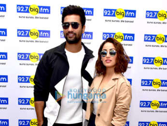 Yami Gautam and Vicky Kaushal promote 'Uri' at the 92.7 Big FM office