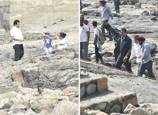 Taimur Ali Khan STEALS Saif Ali Khan’s thunder on Sacred Games 2 sets
