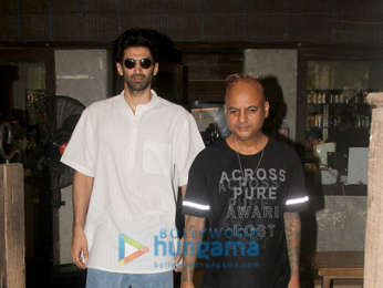 Aditya Roy Kapur spotted at a salon in Bandra