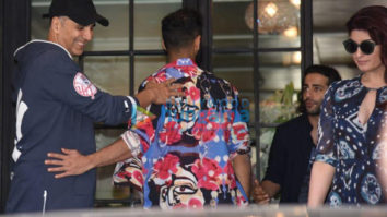 Akshay Kumar and Twinkle Khanna snapped at Soho House, Juhu