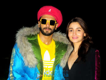 Alia Bhatt, Ranveer Singh, Ritesh Sidhwani and Zoya Akhtar snapped during ‘Gully Boy’ promotions in Delhi