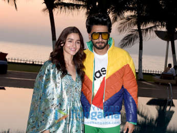 Alia Bhatt and Ranveer Singh snapped during promotions of 'Gully Boy' at Novotel, Juhu