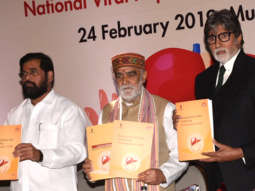Amitabh Bachchan snapped at National Viral Hepatitis Control awareness program
