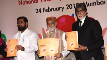 Amitabh Bachchan snapped at National Viral Hepatitis Control awareness program