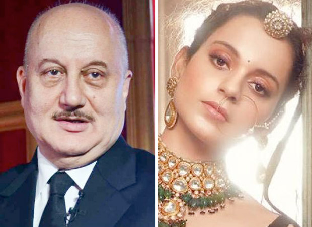 Anupam Kher backs Kangana Ranaut and calls her the real example of WOMEN EMPOWERMENT