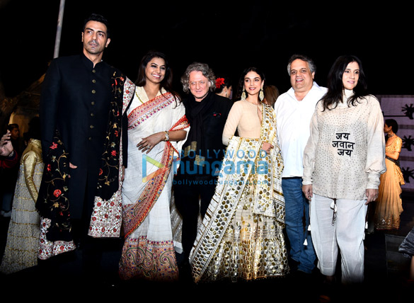 Arjun Rampal and Aditi Rao Hydari grace the FICCI FLO Khadi Goes Global show in New Delhi
