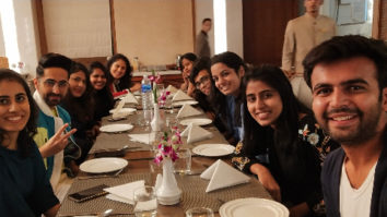 Ayushmann Khurrana treats his special fans to dinner! 