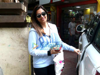 Bipasha Basu spotted at Party Hunterz store in Bandra