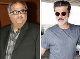 Boney Kapoor and Anil Kapoor attend the puja in Chennai to commemorate Sridevi’s first death anniversary