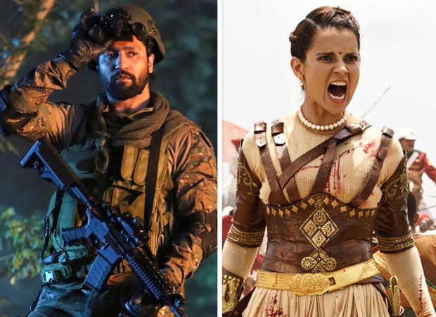 Box Office Uri - The Surgical Strike is moving towards All Time Blockbuster status, Manikarnika - The Queen of Jhansi dips