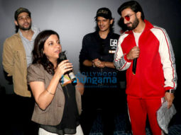 Cast of Gully Boy snapped at PVR, Lower Parel Cast of Gully Boy snapped at PVR, Lower Parel