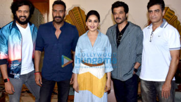 Cast of Total Dhamaal snapped during promotional interviews