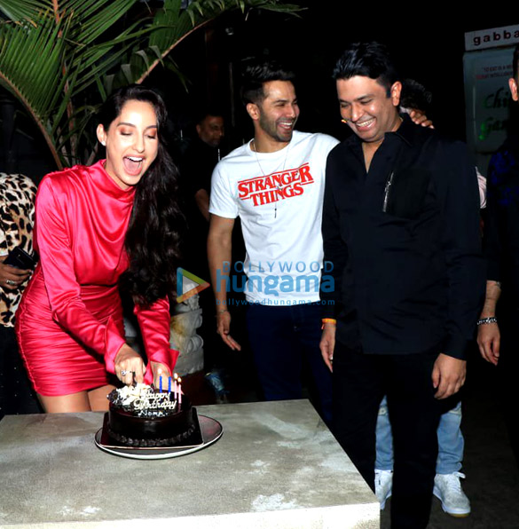 celebs grace nora fatehis birthday bash 1