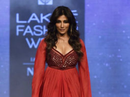 Chitrangda Singh on RAMP for Anjali Varma at LFW Day 4
