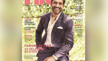 As relevant as ever but also dapper Farhan Akhtar for Man’s World magazine this month