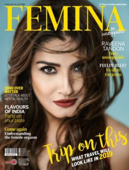 Raveena Tandon On The Covers of Femina