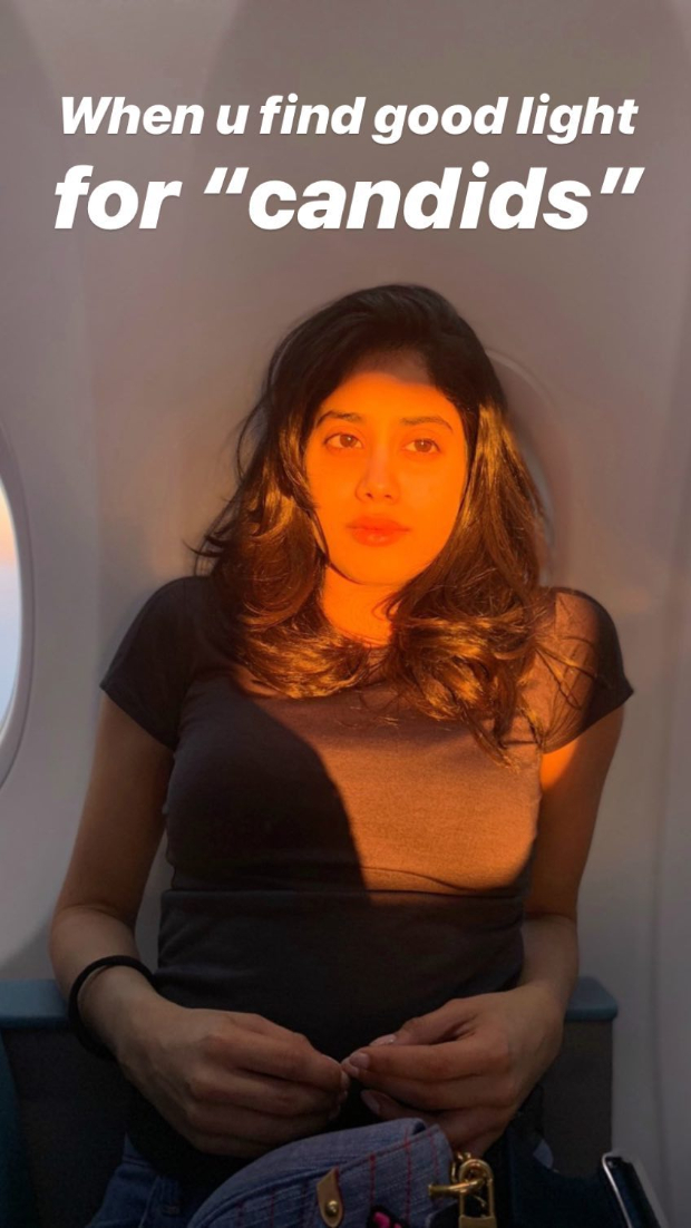 Janhvi Kapoor shows that even stars struggle with their ‘candids’