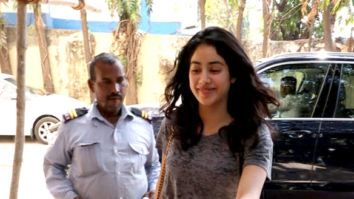 Janhvi Kapoor snapped at the gym