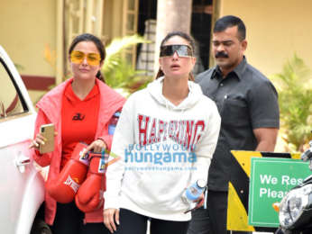 Kareena Kapoor Khan, Amrita Arora & Twinkle Khanna snapped at the gym