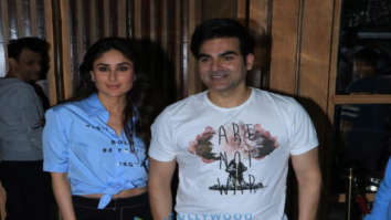 Kareena Kapoor Khan and Arbaaz Khan spotted at Hoot in Juhu