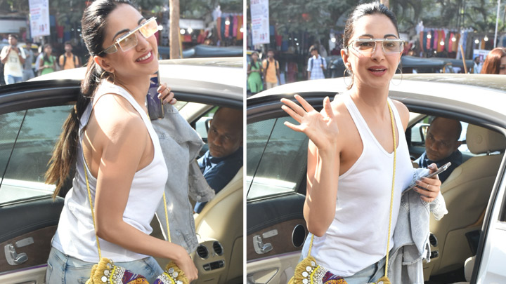 Kiara Advani Spotted at Bastian, Bandra