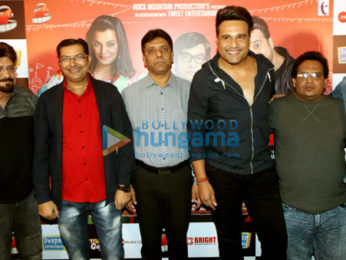 Krushna Abhishek and Mugdha Godse launch the music of the film Sharma Ji Ki Lag Gai