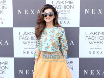 Mandira Bedi, Vidya Balan and others snapped at Lakme Fashion Week Summer Resort 2019 – Day 4