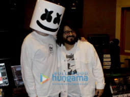 Marshmello snapped at Pritam Chakraborty’s office