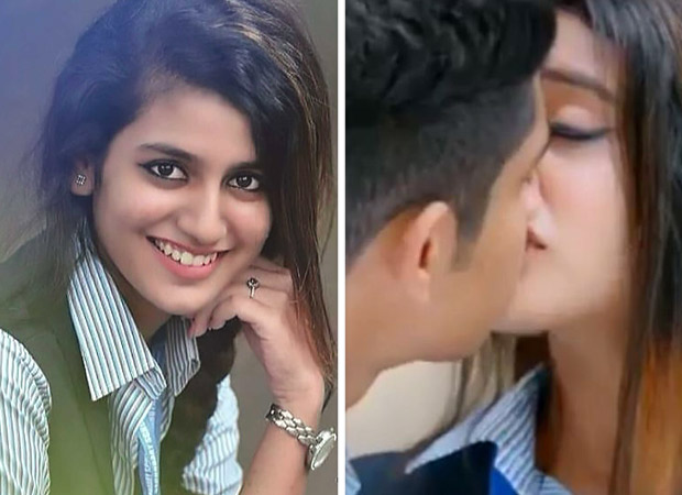 ‘Wink’ girl Priya Prakash Varrier does a liplock scene with Roshan Abdul Rauf in Oru Adaar Love and the kiss goes viral 