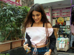 Nidhhi Agerwal spotted in Bandra