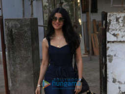 Nimrat Kaur spotted at a salon in Juhu
