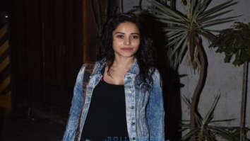 Nushrat Bharucha spotted at gym in Juhu