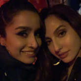 PHOTO ALERT: Street Dancer 3D ladies Shraddha Kapoor and Nora Fatehi bond with each other on the sets in London