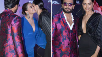 Ranveer Singh and Deepika Padukone share a WARM moment with the mommy-to-be Surveen Chawla at Femina Awards!