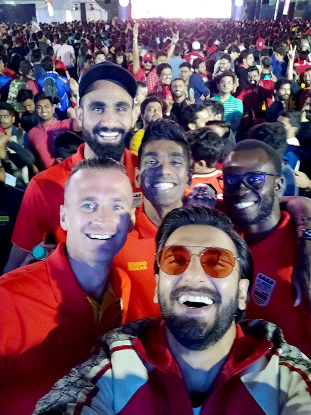 Ranveer Singh surprises fans at the Star Sports Select FC screening