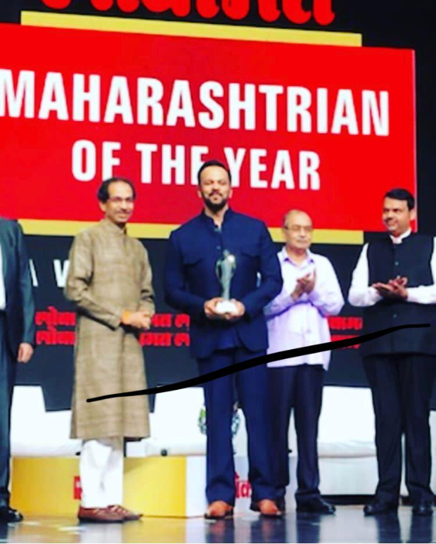 Rohit Shetty bags Maharashtrian Of The Year and Entertainment Trendsetter honours at Lokmat Awards 2019