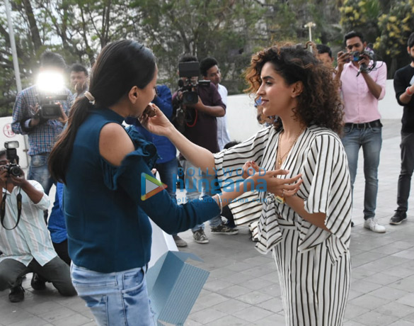 sanya malhotra snapped celebrating her birthday with the media 6