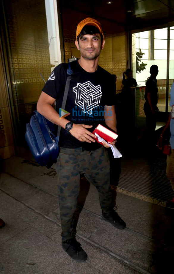 shahid kapoor bhumi pednekar sushant singh rajput and others snapped at the airport 3