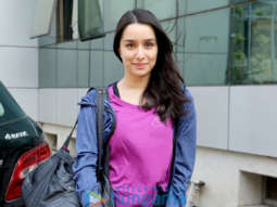 Shraddha Kapoor spotted at a dance class in Andheri