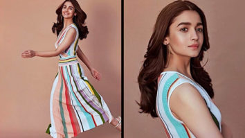 Slay or Nay: Alia Bhatt in an INR 1.1 lakh Missoni striped dress for Gully Boy promotions